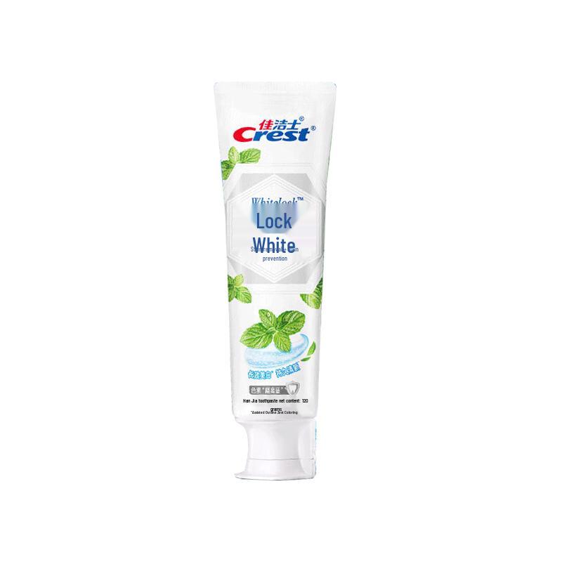 

Crest Dual Color Lock White Toothpaste