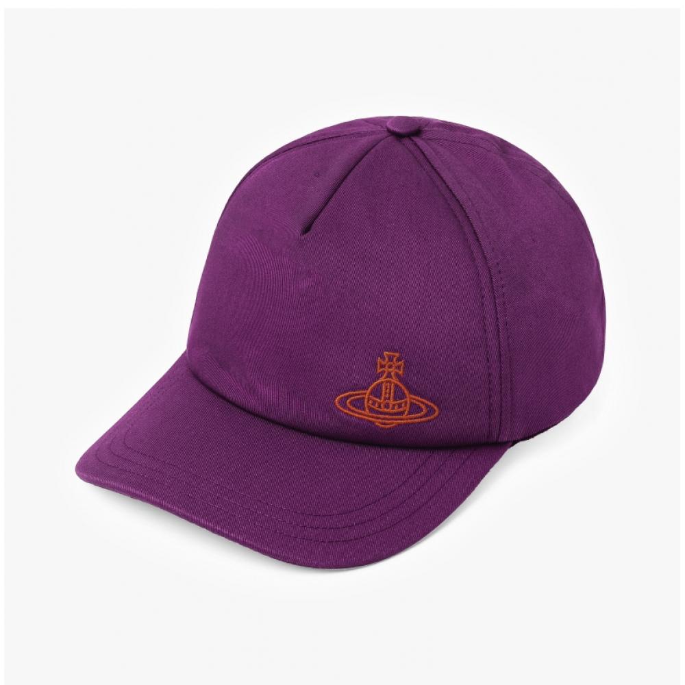 Vivienne Westwood 81020019 W00kt I406ol Orb Of Logo Embroidery Ball Cap