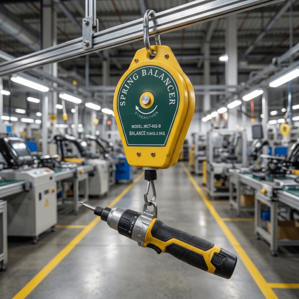 Bearing Retractable Spring Balancer Tension Balancer Telescopic Suspension Hook Assembly-line