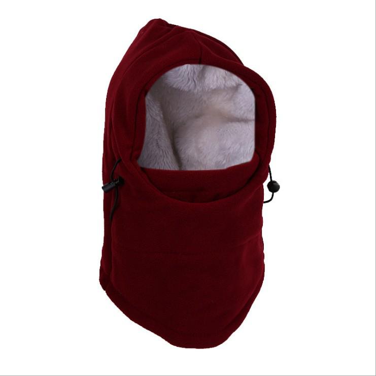 Windproof Cycling Balaclava: Thick Fleece Warm Hat & Face Mask