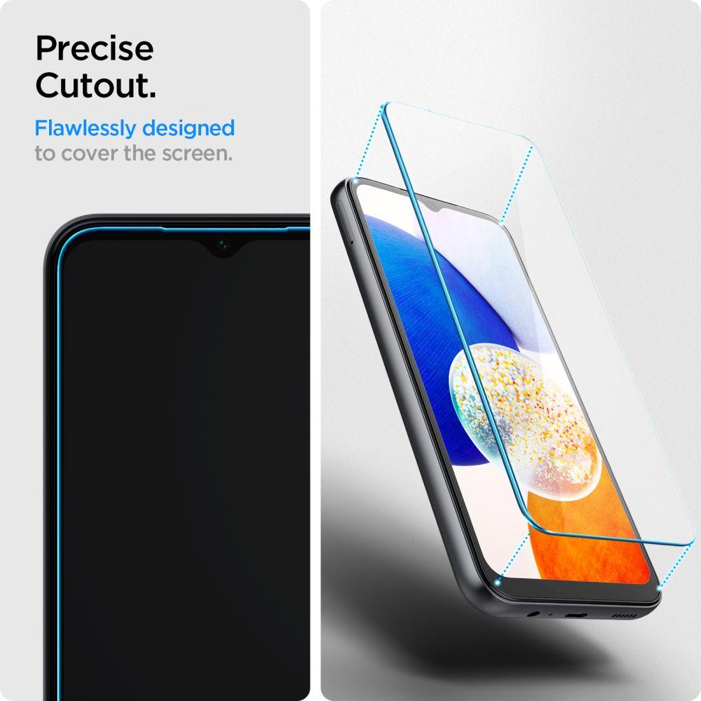 Szkło Hartowane Spigen Glas.tr Slim 2-Pack Galaxy A15 4G / 5G / A25 5G / M15 5G Clear