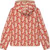 Fila 2023 Winter New Fashion Casual Comfortable Full Print Warm Sweater Women Sweater Crimson-Red F11W344403F-RD