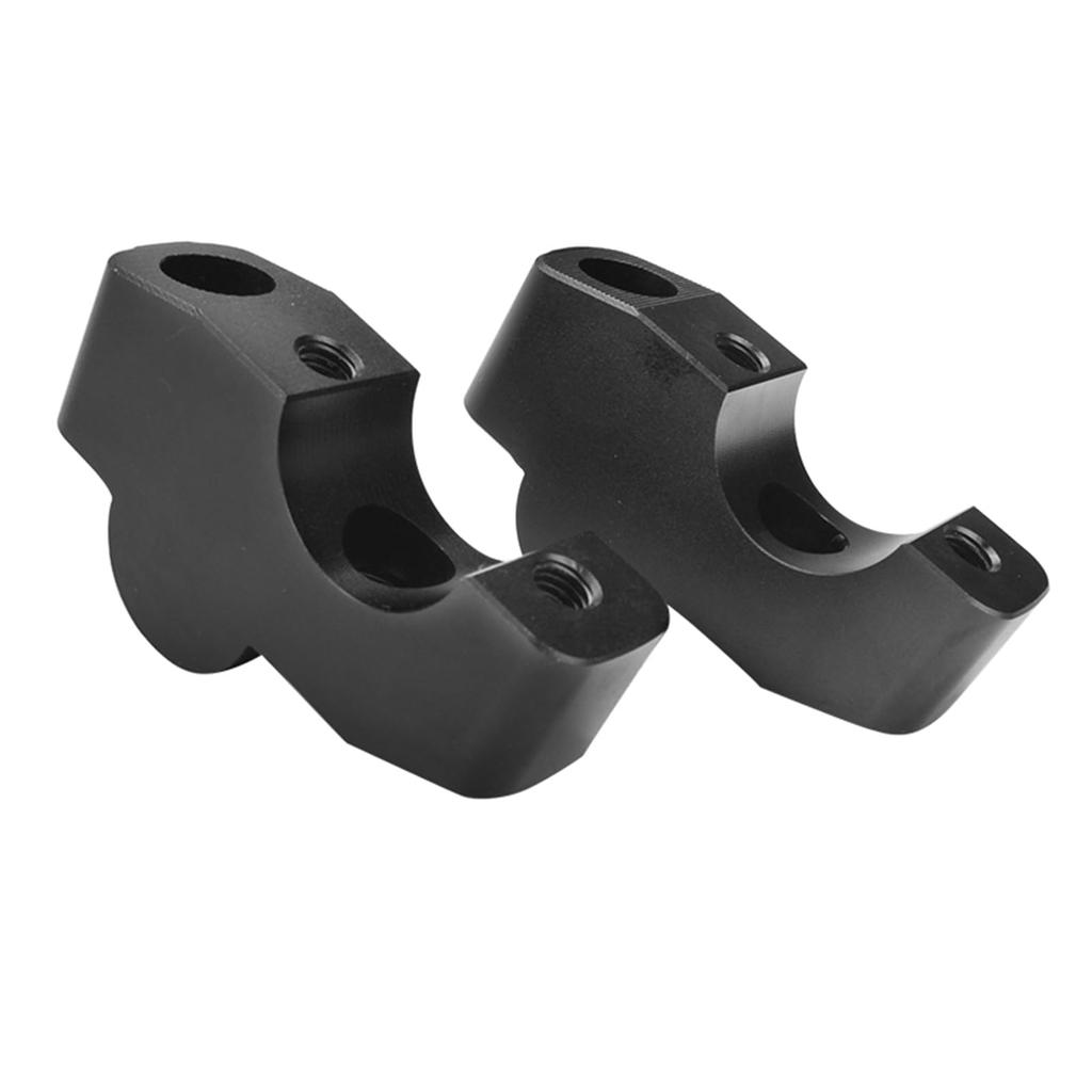 LEDISHUN Handlebar Risers for Honda CB650R (2019-2023), Increases Handlebar Height by 2.8cm and Moves 2cm Backward (Black)