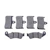 1 Set Motorcycle Parts Front Rear Brake Pads Kit For Honda VFR400 VFR 400 R3K R3L R3M R3N NC30 1989-1992
