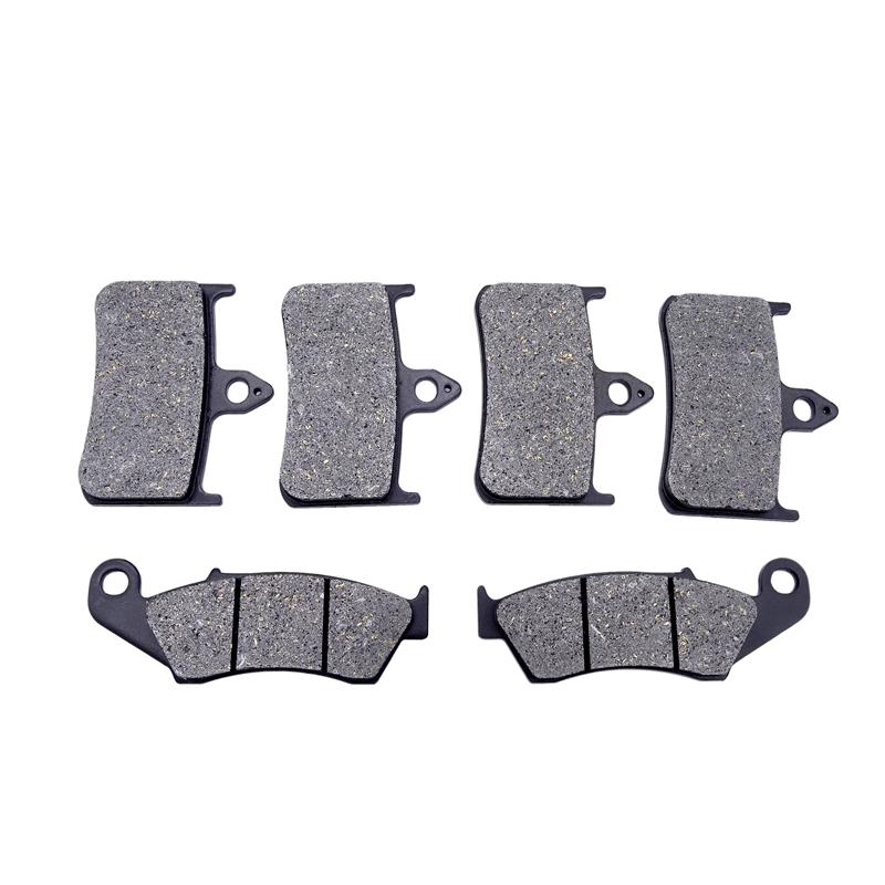 1 Set Motorcycle Parts Front Rear Brake Pads Kit For Honda VFR400 VFR 400 R3K R3L R3M R3N NC30 1989-1992