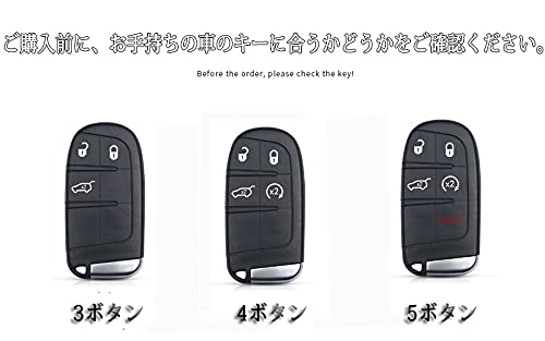 SANRILY Jeep Key Case Smart Key Case Key Cover Jeep