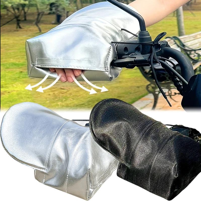 Sun Protection UV Gloves for Bicycle Motorcycle Riding Breathable Oxford Cloth Leather Anti Slip Gloves Sports Cycling Sunscreen