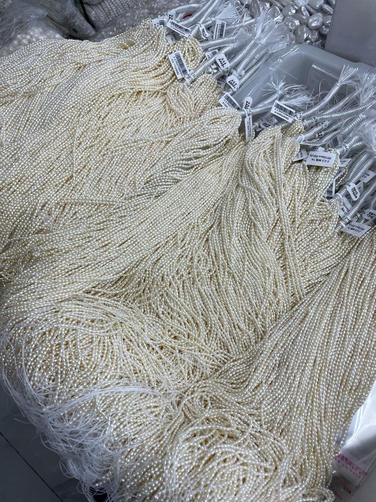 1Strand White Pearl 2-10mm For Jewelry Making DIY Necklace Bracelet Earrings Accessory Support Dropshipping