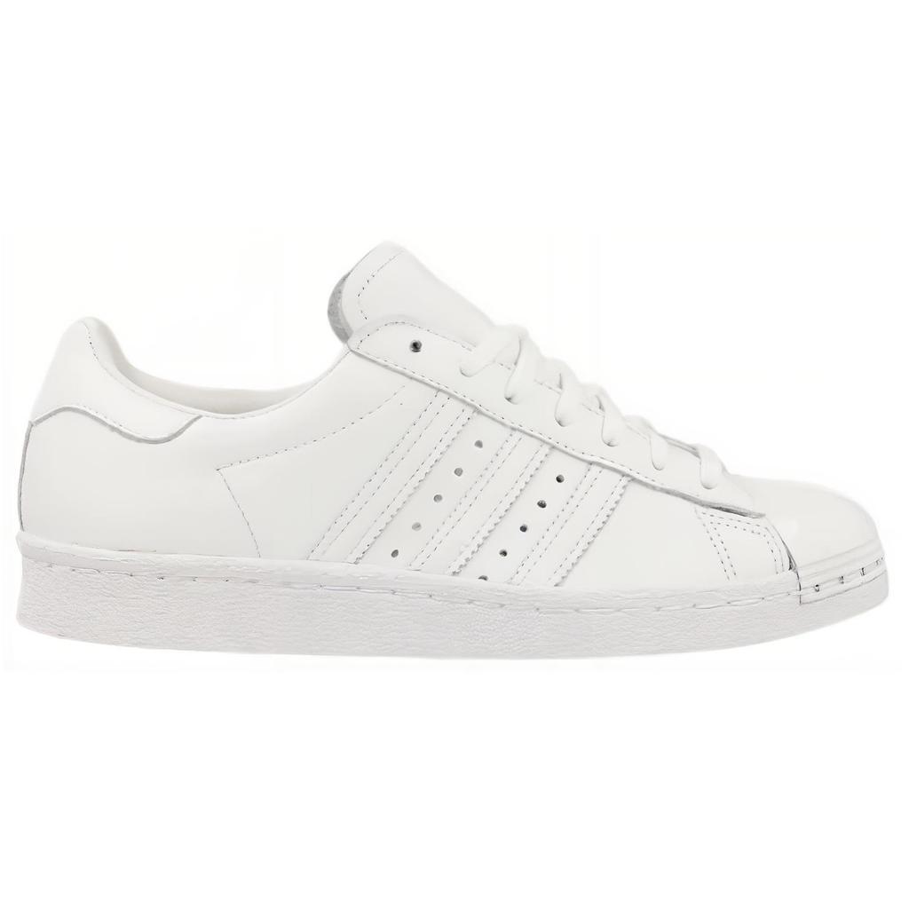 Adidas Originals Superstar 80s Cushioning Durable Low-Top Sneakers Women Sneakers White S76540