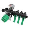 3 Way Garden Hose Splitter, Agricultural Sprayer Control Shut Off Valve, for Outdoor , Animal Husbandry and Aquaculture, Water Splitter Hose Connector