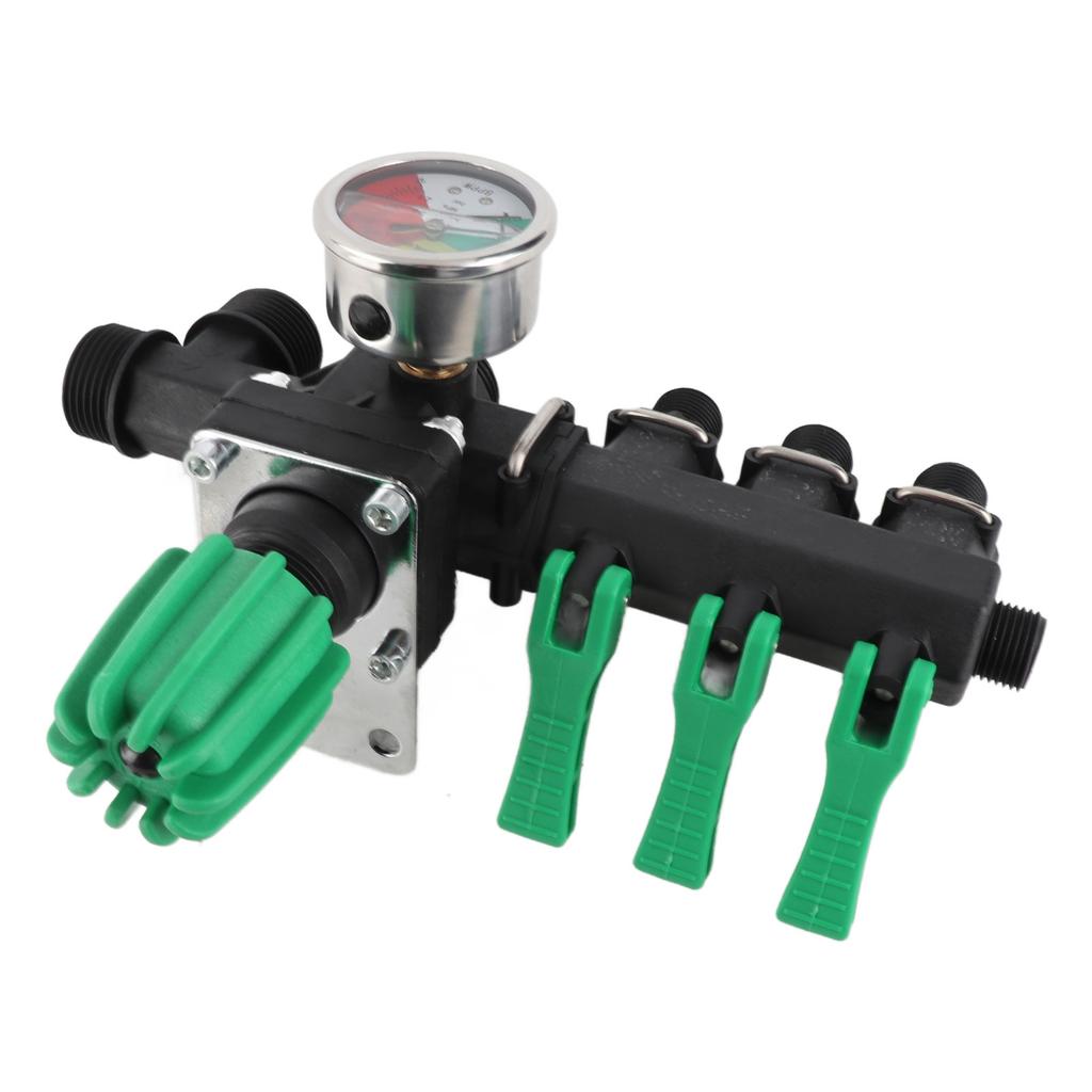 3 Way Garden Hose Splitter, Agricultural Sprayer Control Shut Off Valve, for Outdoor , Animal Husbandry and Aquaculture, Water Splitter Hose Connector