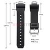 16mm Rubber Watchband for Casio GM-2100 GM-S2100 GA-2100 GM-5600/GA5600 Silicone WatchStrap Men Women Sports Waterproof Bracelet
