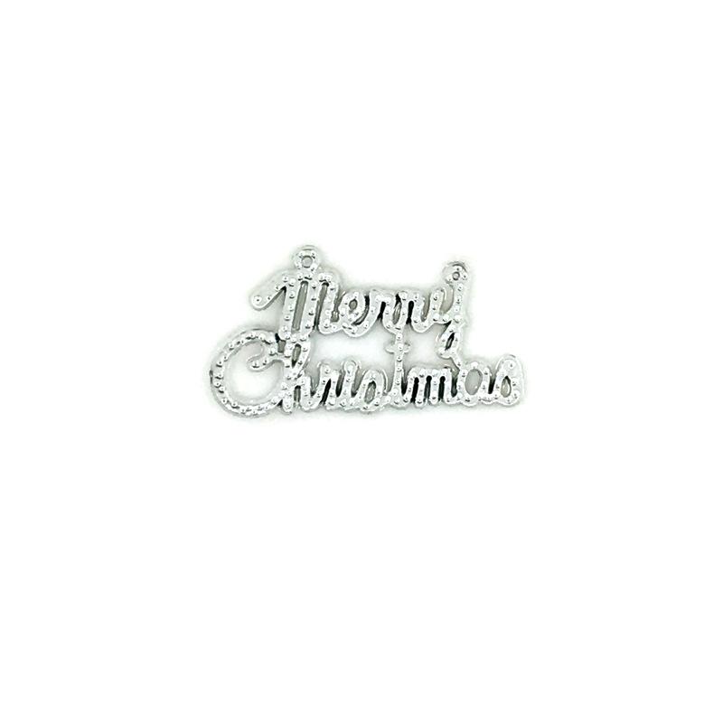 Christmas English Letter Ornament - Festive Tree Decoration & Gift