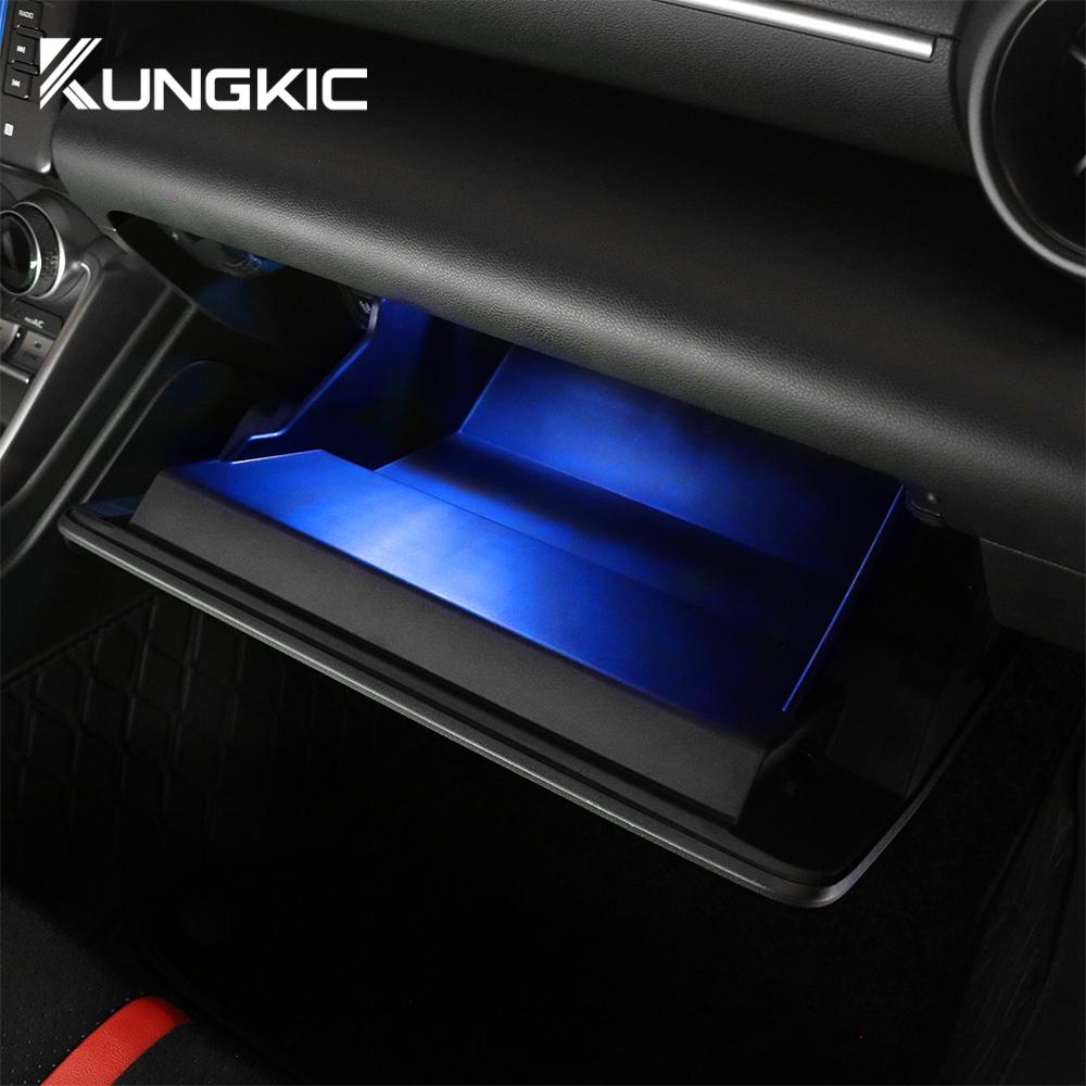 KUNGKIC RHD LHD Light For Subaru BRZ ZD8 Toyota GR86 ZN8 2025 2025 2025 2025 Car LED Glove Box Boot Compartment White Blue Lamp