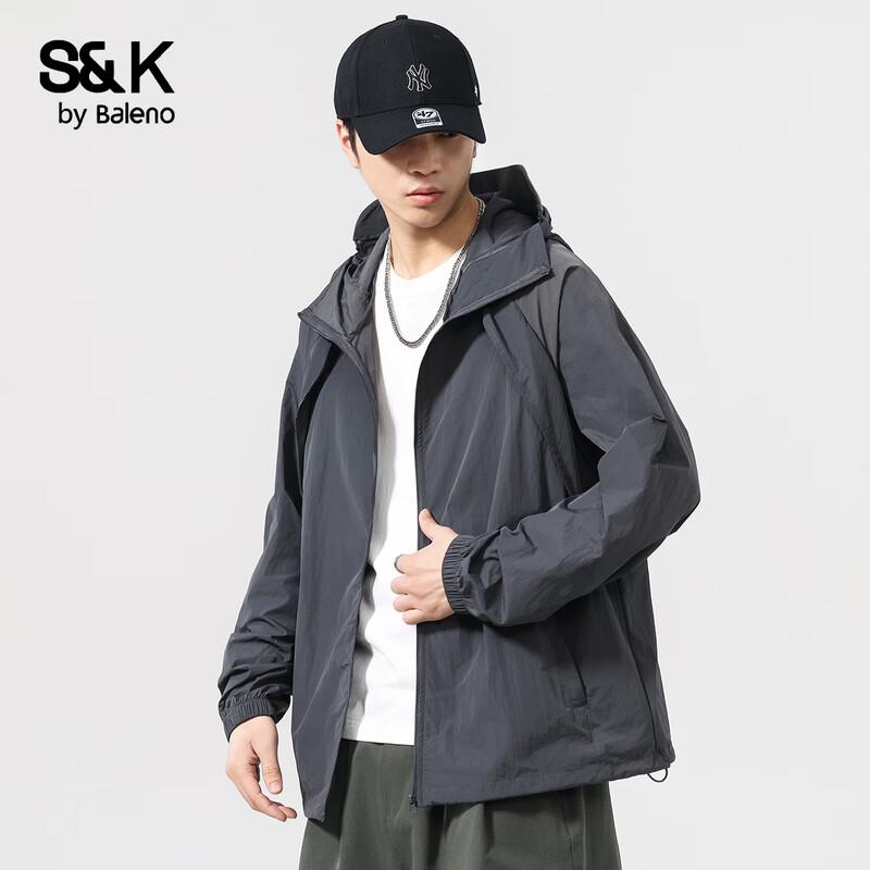 Baleno Men's S&K Series UV Protection Sun Hoodie