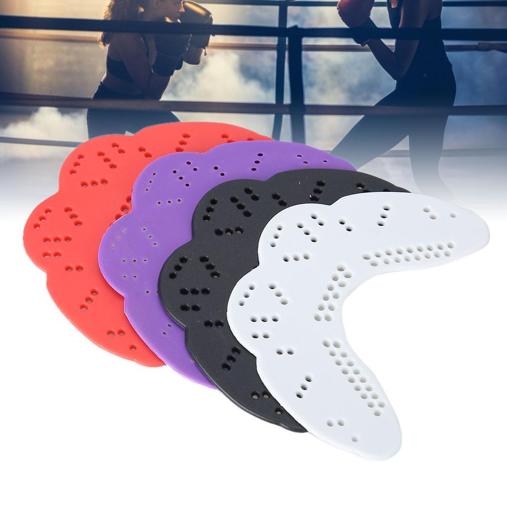 Professional Mouth Guard Teeth Protector Gum Shield Karate Boxing Protection Tool