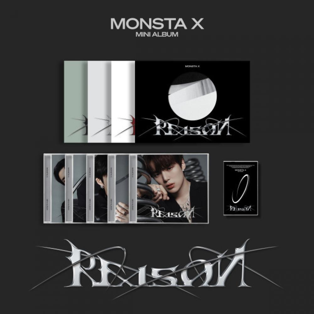 

VER SET JEWEL SET Кассета MONSTA X MINI ALBUM REASON