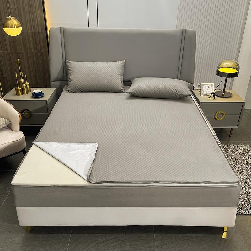 

Шестисторонний водонепроницаемый чехол для матраса на молнии (Индивидуальный заказ любого размера) Полностью закрытый пыленепроницаемый чехол для матраса с резинкой only 2pcs Pillowcase