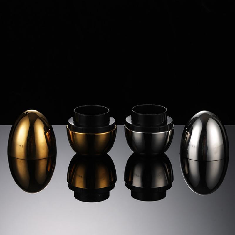 Creative Eggs Shaped Toothpick Case 304 Stainless Steel Toothpick Dispenser For Office Desk And Dining Table Kitchen Accessories