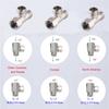 Bidet Toilet Seat Attachment Non-Electric Self-Cleaning Dual Nozzles Wash Hot Cold Mixer Water Lady Bathroom Accessories Sprayer Fuel Injectors 6