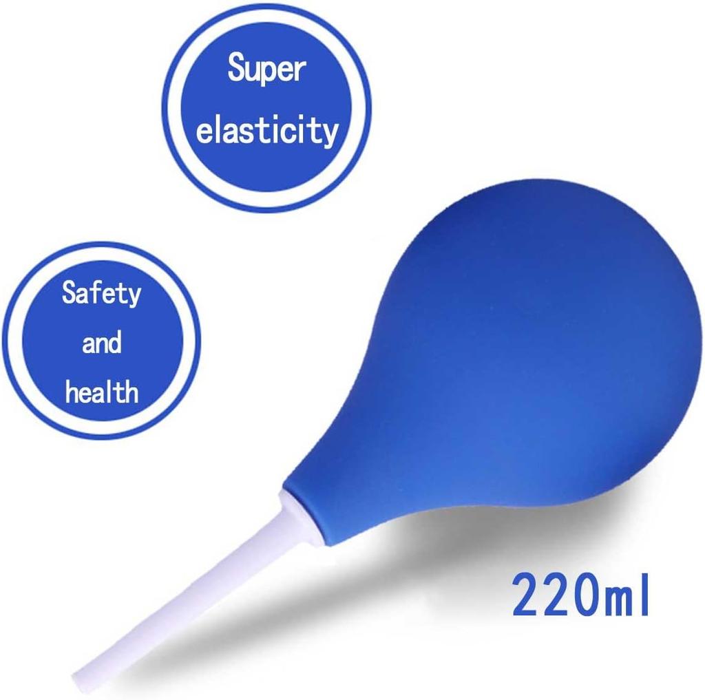Silicone Anal Cleaner Safe Rectal Syringe Flow Douche Enema Colon Vaginal Anal Toy Cleaning Tool Lesbian and Gay Adult Products