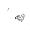 Nordic Creative Metal Shaped Abstract Art Sculpture Minimalist Figurine Crafts Ornament for Table
