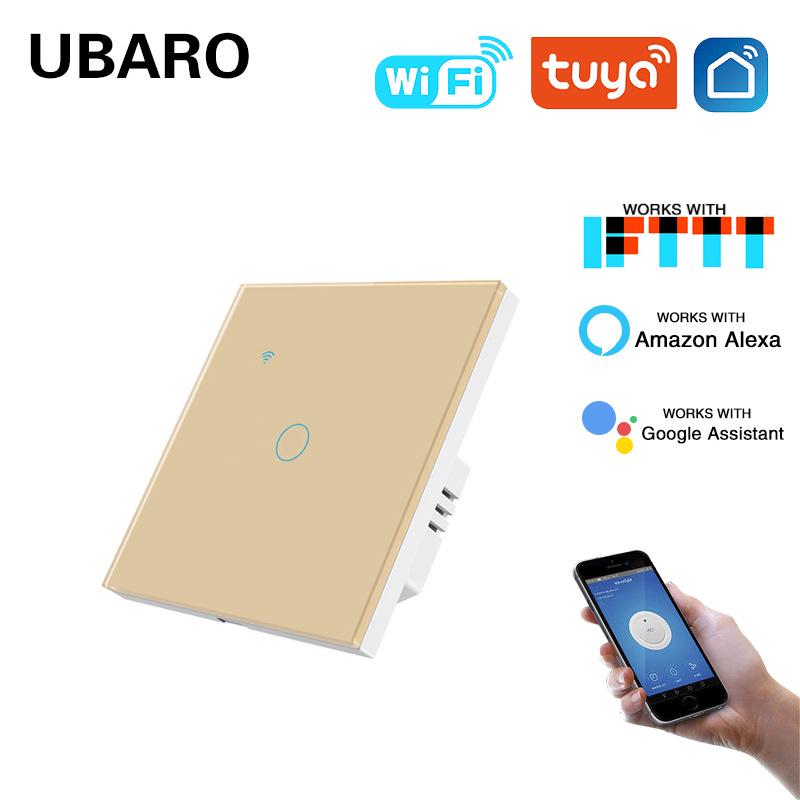 Zigbee Smart Switch - Tuya App Remote Control with Tempered Glass Panel