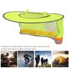 3PCS With Breathable Mesh Hard Hat Sun Shield with Reflective Stripe Helmet Sun Shade,  for Cycling