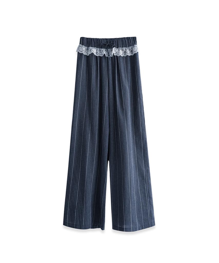 VIVACIOUS Boheme Striped Pants Navy