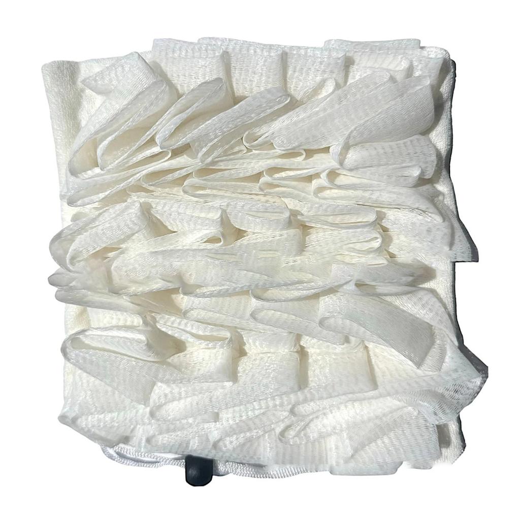 Bath Loofah Sponge 2 In 1 Portable Face Washing Shower Loofahs Mesh Pouf for Home