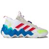 Adidas Exhibit B Weiß Blau Rush Herren Sneaker Wolkenweiß Leuchtend-Rot GZ9552