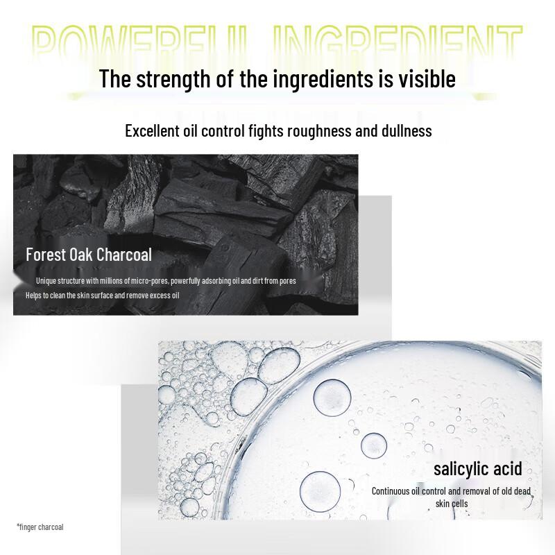 L'Oreal Men's Oil Control Charcoal Brightening Facial Cleanser