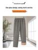 Mom's New Style Plus Size Spring & Autumn Loose Pants for Middle-aged & Elderly Women - Thick Velvet for Fall & Winter