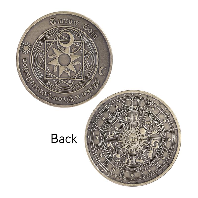 Yes or No Commemorative Coin Souvenir Non-currency Coins Game Prop Challenge Coins Christmas Collection