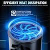 2Pcs H1 LED Headlight Bulbs Turbo Lamps Mini 30000LM 60W 16 Core CSP Chips Super Bright Car Fog Lights 12V 6500K White Automobile Headlamp