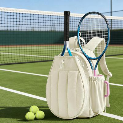 Sac à dos pour raquette de tennis Badminton Rangement pour raquettes à pagaie Transport Léger Raquette