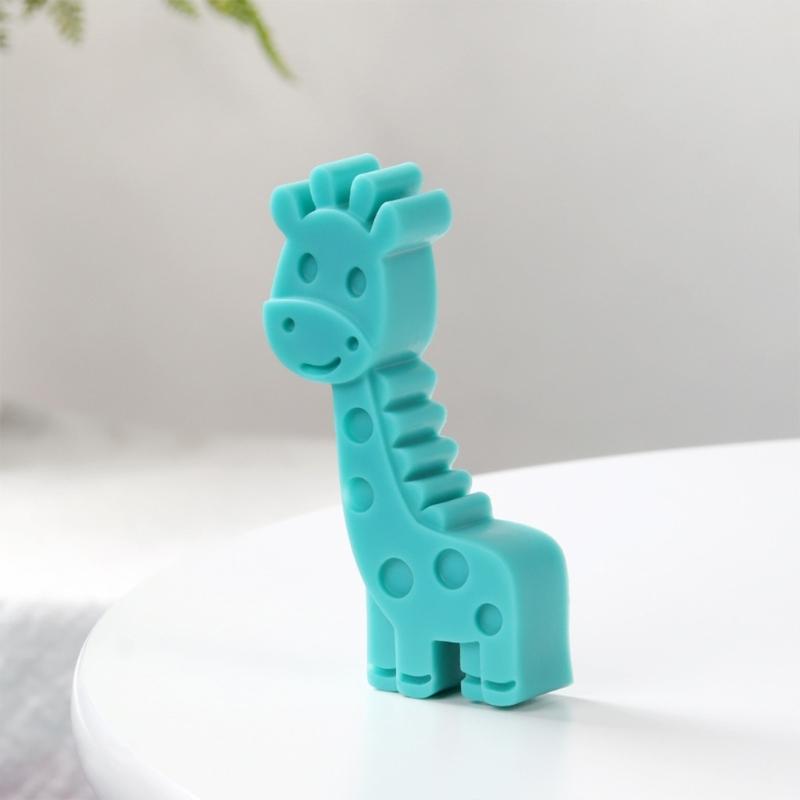 Safe Silicone Animal Mould Silicone Animal Cake Molds 4 Cavity DIY Baking Molds for Cute Dessert Chocolate and Ice