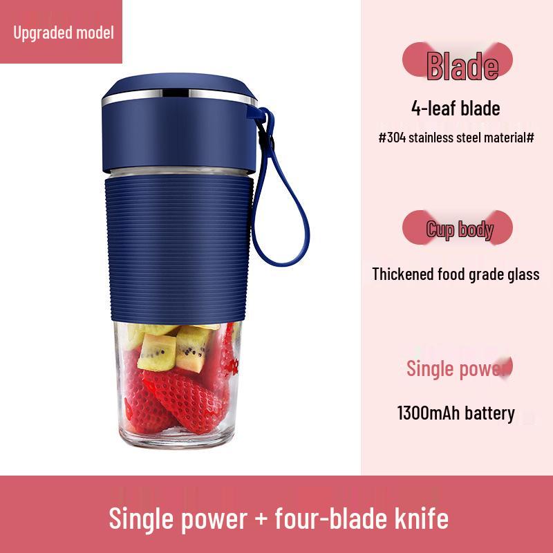 USB Rechargeable Portable Automatic Mini Juicer for Home Use