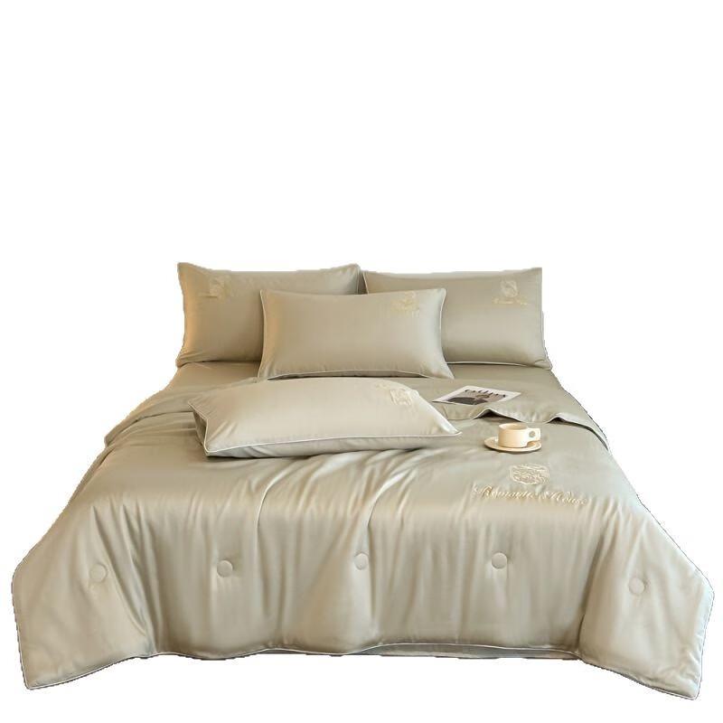 

Washed Ice Silk Summer Quilt Set