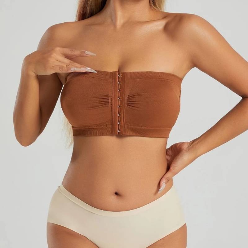 No Brand Seamless Waist Trainer For Women With Breathable Nylon Fabric For Slimming And Support