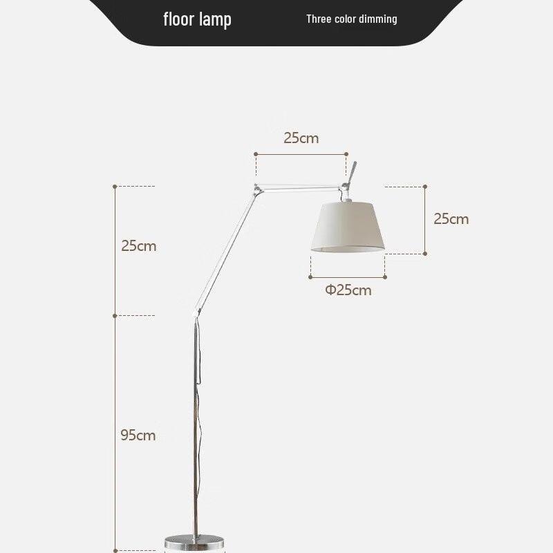 Shengbei Swing Arm Telescopic Floor Lamp
