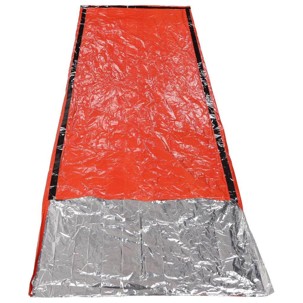 Sleeping Bag Emergency Sleeping Bag PE Aluminum Film Outdoor Survival Mummy Bag for Camping