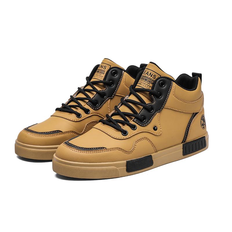 

Универсальные мужские высокие ботинки для скейтбординга, студенческие, осенне-зимние, прогулочные ботинки Workman Retro с высоким вырезом 46 жёлтый