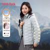 YAYA Women's Lightweight Hooded Duck Down Jacket