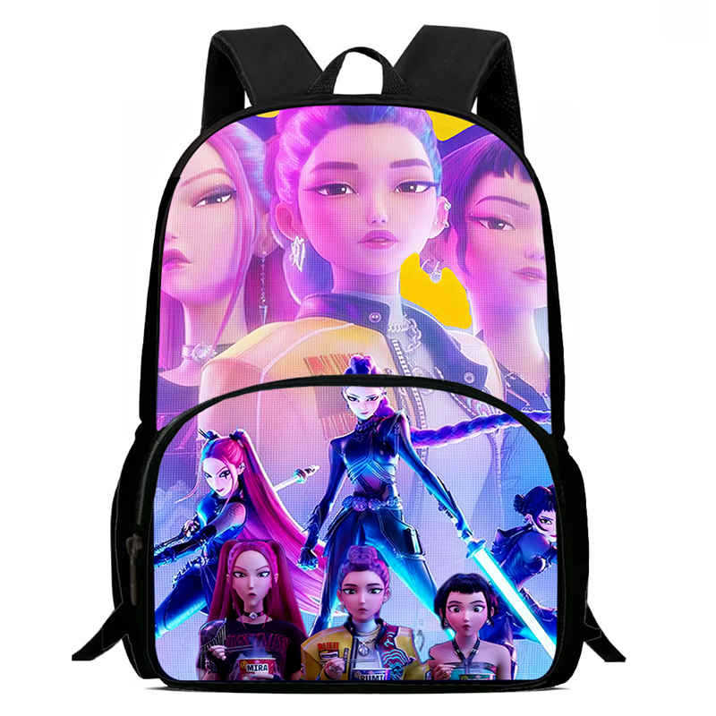 Kpop Witch Hunter Group Schoolbag High Definition Printing Casual Cross Border Light Backpack One Piece Hair