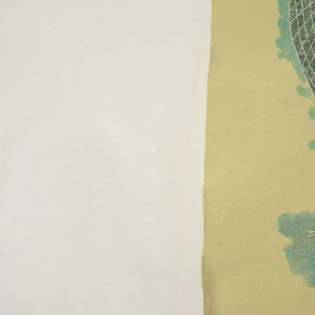 Banana Republic Lata 90. Stary T-shirt z krótkim rękawem Biały Pojedynczy szew Męski Używany