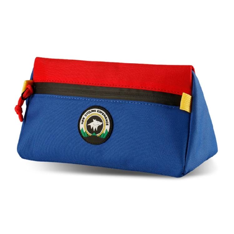 Сумка на руль велосипеда, Сумка на руль беговела, Водонепроницаемая сумка для велосипеда 2.0 л, Передняя сумка на раму велосипеда, Сумка через плечо синий