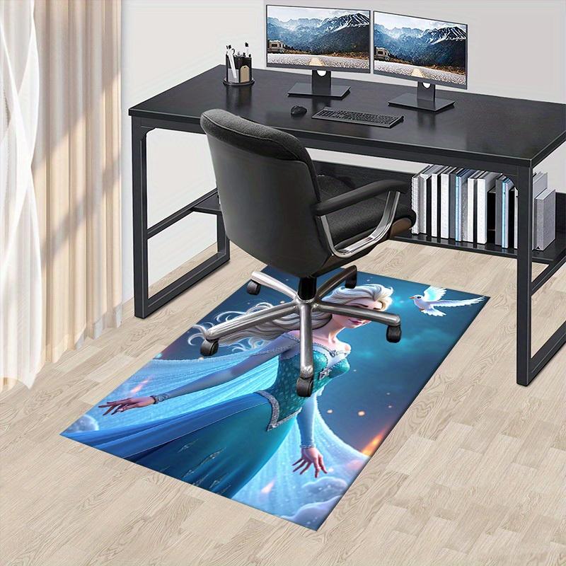

3D Printed Elsa,Frozen,Fantasy Anti-Slip Rug - Machine Washable Office Rug for Living Room, Bedroom, Office - Multiple Sizes 60cm by 90cm