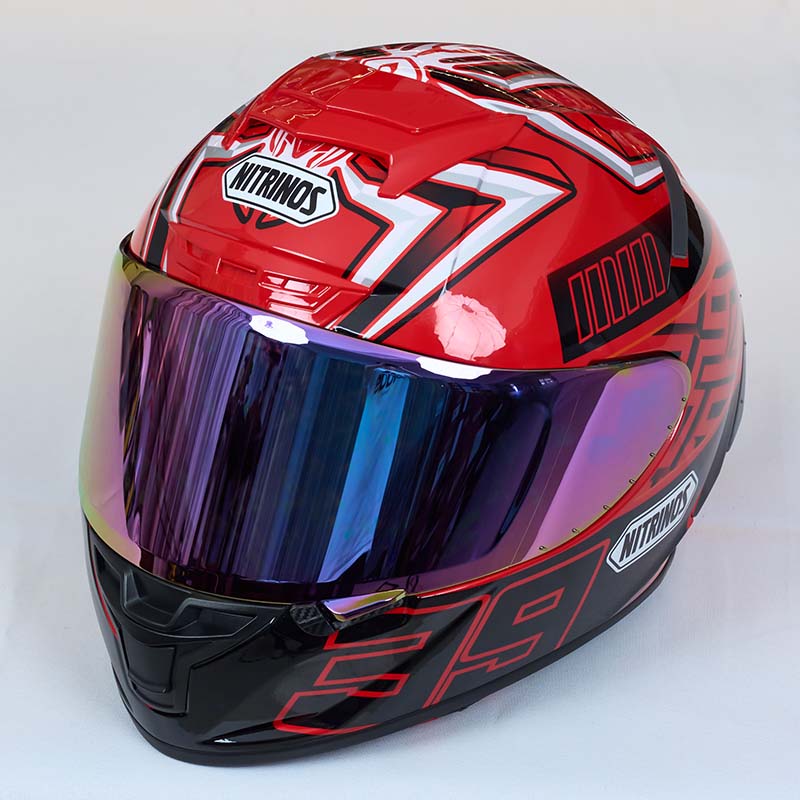 Original Full Face Motorcycle Helmet X14 Red Helmet Riding Motocross Racing Motobike Helmet ECE Approved Women Safety Hat Casque