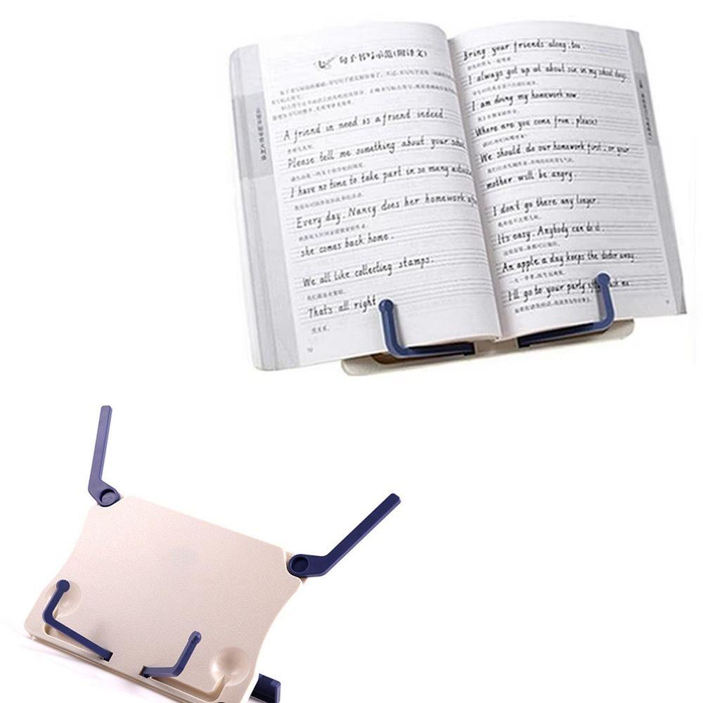 Cookbook Holder Organizer Reading Stand Portable Books Stand Foldable Music Stand for Tablet/IPad